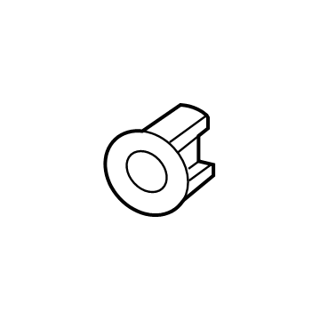 GM 84590525 Sensor Bracket, Front Driver Side 84590525 GM Sensor Bracket, Front Driver Side Illustration 1 of 1