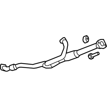 GMC Acadia Exhaust Pipe - 15118659