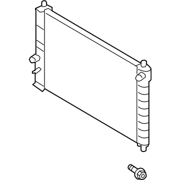 Chevy 42421858 Radiator