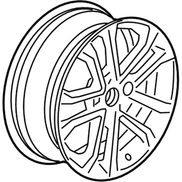 Chevy 42624777 Wheel, Alloy