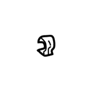 26054693 GM Pressure Hose Insulator Illustration 1 of 1