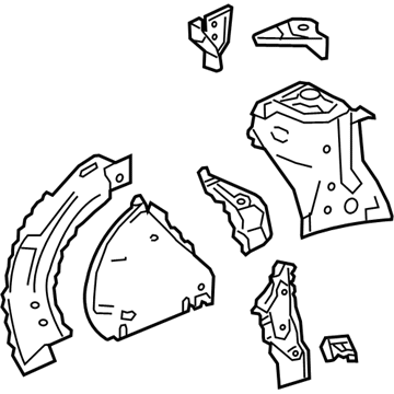 Chevy 84805150 Apron Assembly