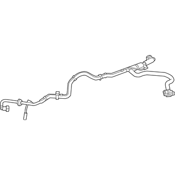 GM 84042388 Vacuum Hose 84042388 GM Vacuum Hose Illustration 1 of 1
