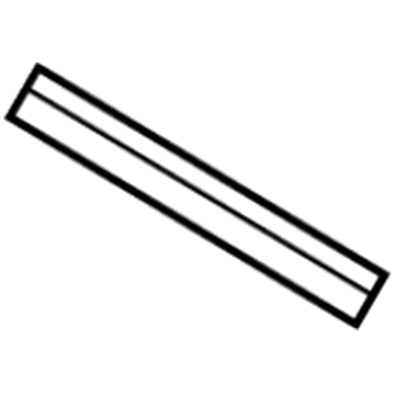 GM 92218311 Radiator Side Seal 92218311 GM Radiator Side Seal Illustration 1 of 1