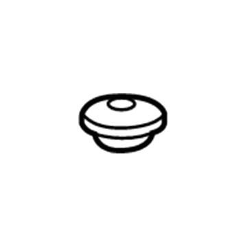 GM 92218310 Radiator Lower Insulator 92218310 GM Radiator Lower Insulator Illustration 1 of 1
