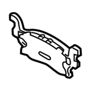 GM 19208132 Brake Pads 19208132 GM Brake Pads Illustration 1 of 1