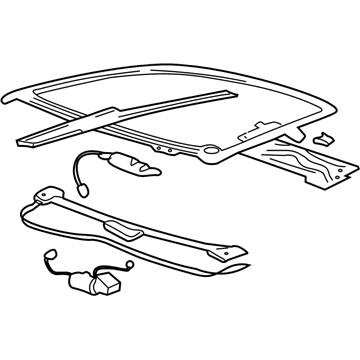Chevy Cavalier Sunroof - 89023552
