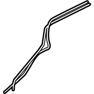 GM 25899207 Washer Hose 25899207 GM Washer Hose Illustration 1 of 1