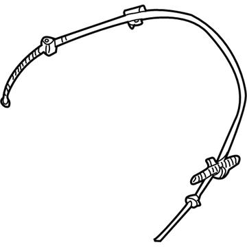 Pontiac Firebird Throttle Cable - 12563243
