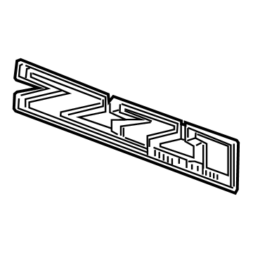 Chevy 84789970 Decal