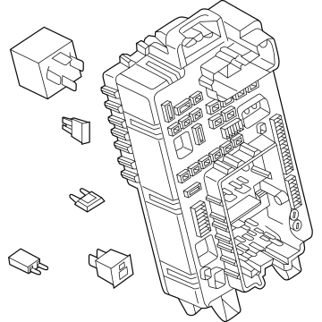 Chevy 85643679 Fuse & Relay Box