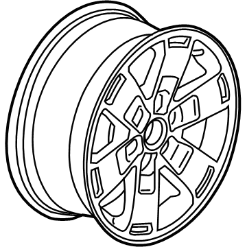 Chevy 23245009 Wheel, Alloy