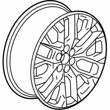 Chevy 84393546 Wheel, Alloy