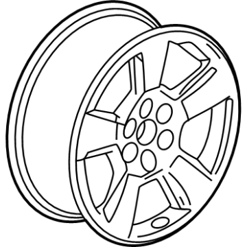 Chevy 84054681 Wheel, Alloy