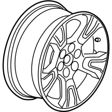 Chevy 23245008 Wheel, Alloy