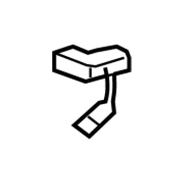 GM 25979745 Lock Cylinder, Front Driver Side 25979745 GM Lock Cylinder, Front Driver Side Illustration 1 of 1