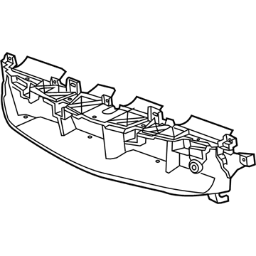 20929756 GM Grille Bracket Illustration 1 of 1