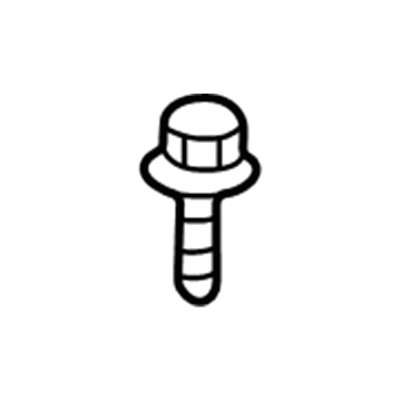 GM 11515754 Pulley Bolt 11515754 GM Pulley Bolt Illustration 1 of 1