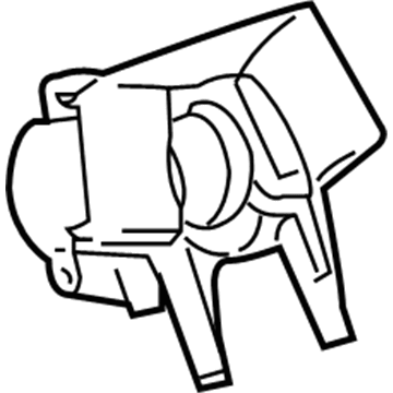 GM 22685277 Mount Bracket 22685277 GM Mount Bracket Illustration 1 of 1