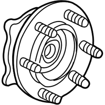 Chevy Silverado 3500 HD Wheel Hub - 19419502
