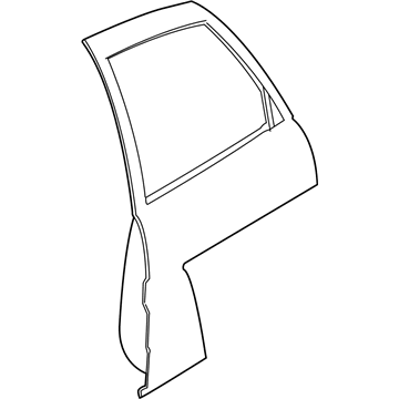 Saturn 22689963 Door Frame Assembly