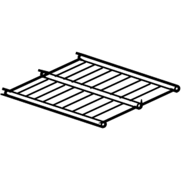GM 12532236 Seat Support, Rear 12532236 GM Seat Support, Rear Illustration 1 of 1