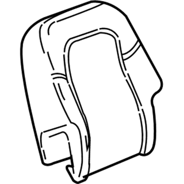 Buick Rendezvous Seat Cushion - 88949651