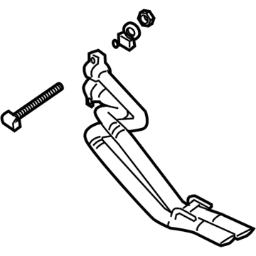 Pontiac 92066697 Tailpipe