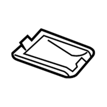 GM 91174699 Lens 91174699 GM Lens Illustration 1 of 1