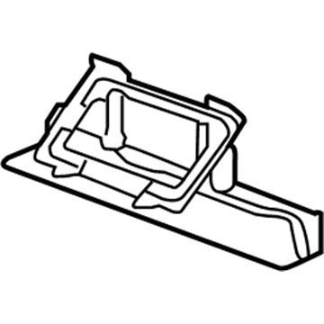 GM 24283894 Reinforcement Bracket 24283894 GM Reinforcement Bracket Illustration 1 of 1