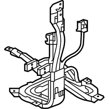 GM 24281691 Cable Assembly 24281691 GM Cable Assembly Illustration 1 of 1