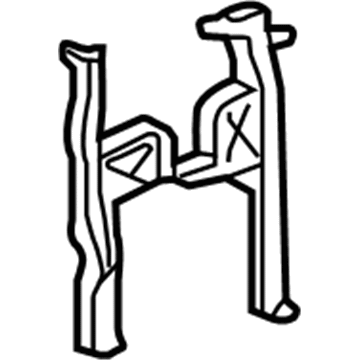 24285841 GM Rear Bracket Illustration 1 of 1