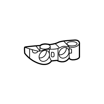 85018766 GM Bracket, Front And Rear Bumper/Fascia Face Illustration 1 of 1