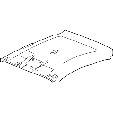 GM 22617876 Headliner, Gray 22617876 GM Headliner, Gray Illustration 1 of 1