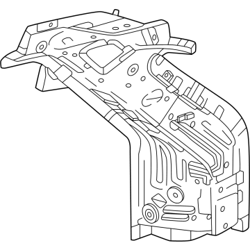 Cadillac 85713415 Rear Pillar Reinforcement