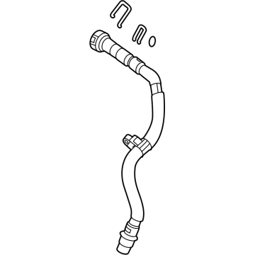 Cadillac 86598098 Inlet Hose