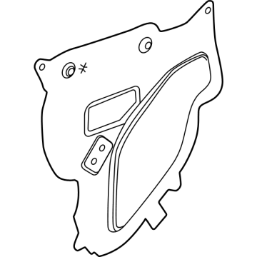 Chevy 42876964 Belt Weatherstrip