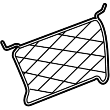 39023213 GM Net, Black, Lower Passenger Side Illustration 1 of 1