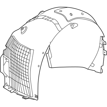 Chevy 85007042 Fender Liner