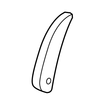 GM 84077699 Armrest, Brown, Rear 84077699 GM Armrest, Brown, Rear Illustration 1 of 1