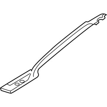 GM 22644732 Windshield Frame, Passenger Side 22644732 GM Windshield Frame, Passenger Side Illustration 1 of 1