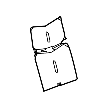GM 86781016 Seat Back Heater, Front 86781016 GM Seat Back Heater, Front Illustration 1 of 1