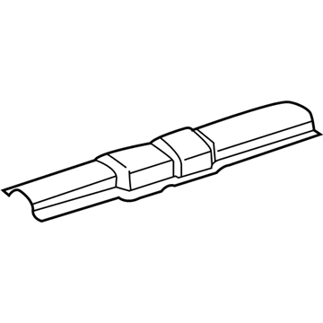 Saturn LW300 Exhaust Heat Shield - 22668676