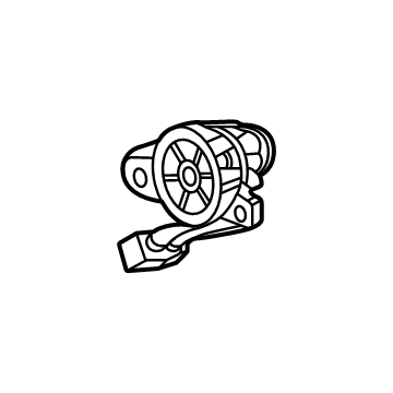 GM 84824706 Windshield Pillar Speaker, Passenger Side 84824706 GM Windshield Pillar Speaker, Passenger Side Illustration 1 of 1