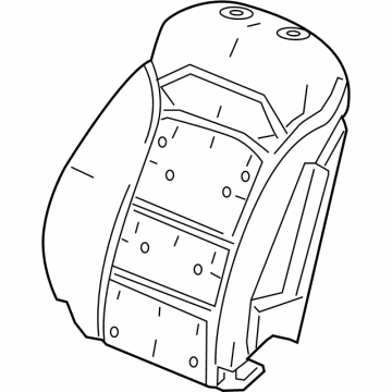 Chevy 26485353 Seat Back Pad