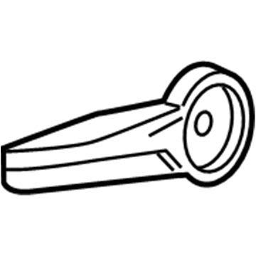 GM 95292563 Tilt Lever, Black 95292563 GM Tilt Lever, Black Illustration 1 of 1