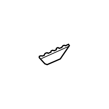 GM 84445166 Handle, Inside Cap, Jet Black, Driver Side 84445166 GM Handle, Inside Cap, Jet Black, Driver Side Illustration 1 of 1