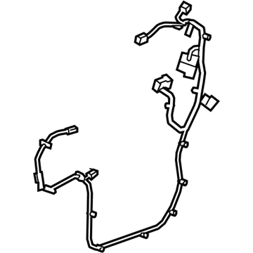 GM 84560597 Harness, Front Passenger Side 84560597 GM Harness, Front Passenger Side Illustration 1 of 1