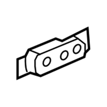 GM 25931259 Switch Bezel 25931259 GM Switch Bezel Illustration 1 of 1