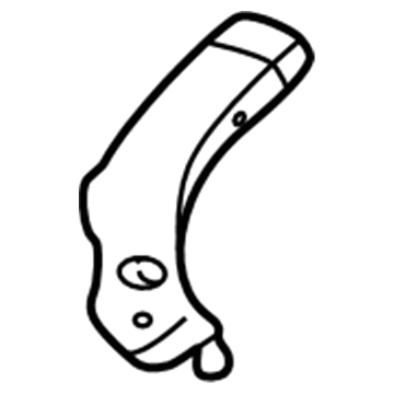 GM 22641717 Rail Extension, Driver Side 22641717 GM Rail Extension, Driver Side Illustration 1 of 1